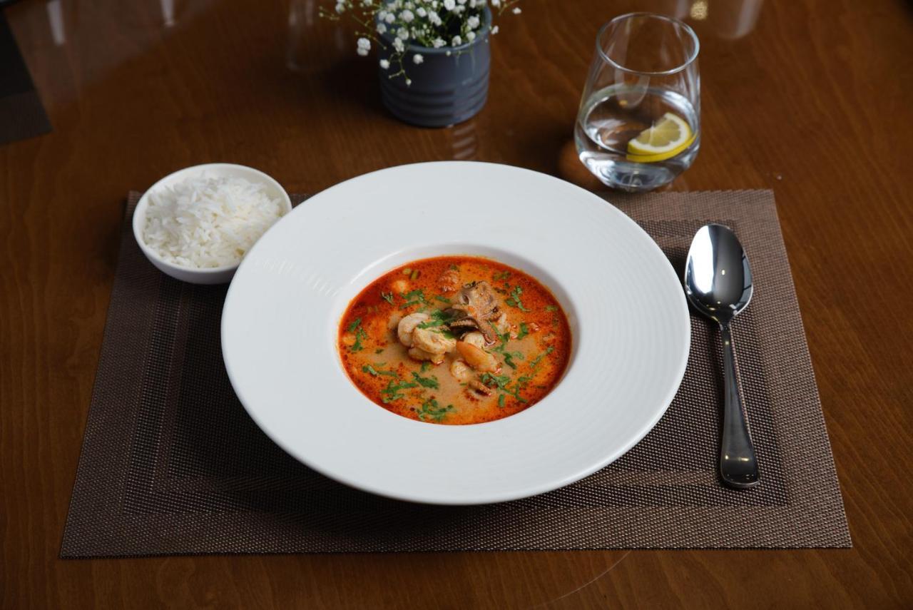 Royal Tulip Hotel & Casino, Тбилиси Экстерьер фото A bowl of tom yum soup