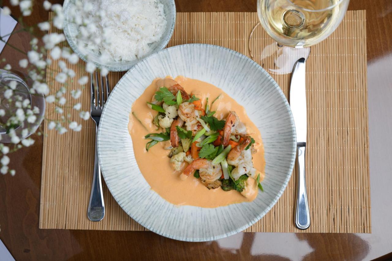 Royal Tulip Hotel & Casino, Тбилиси Экстерьер фото A plate of Thai seafood chowder